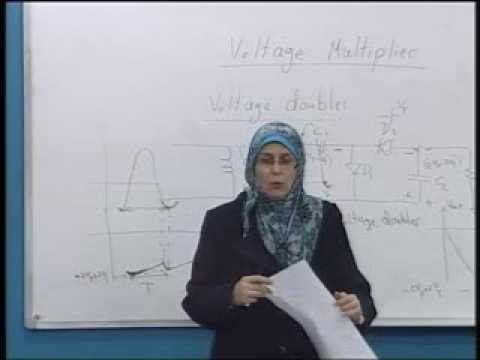إلكترونات(1) : تكملة تطبيقات / 8-Voltage Multiplier