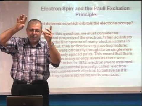 Lecture 15:Electronic structure of Atoms(3)