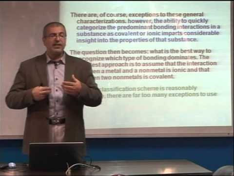Lecture 22: Basic Concepts of Chemical Bonding -3