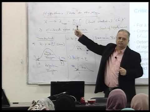 Lecture 16:Ch9: Fundamentals of Hypothesis Testing One-Sample Tests Z Test for the Mean -σ Known 9.1