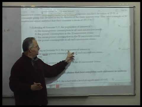 Lecture 19: Chapter 9: Fundamentals of Hypothesis Testing One-Sample Tests Practice Problems