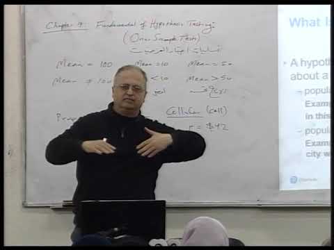Lecture 14: Ch 9: Fundamentals of Hypothesis Testing  One-Sample Tests 9.1 Testing Methodology